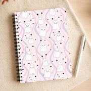 Wavy Ghost Pastels Notebook 3