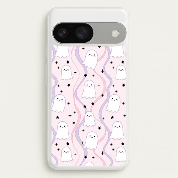 Wavy Ghost Pastels Phone Case - Google Pixel 9 / 9 Pro / Standard