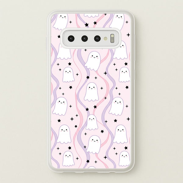 Wavy Ghost Pastels Phone Case - Galaxy S10 / Standard