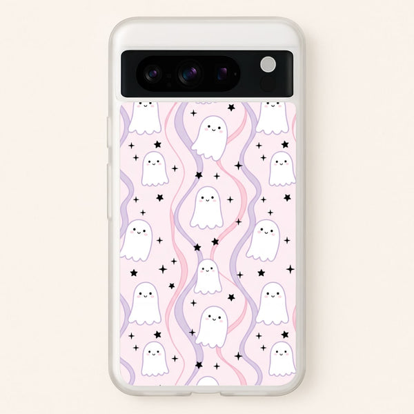 Wavy Ghost Pastels Phone Case - Google Pixel 8 Pro / Standard
