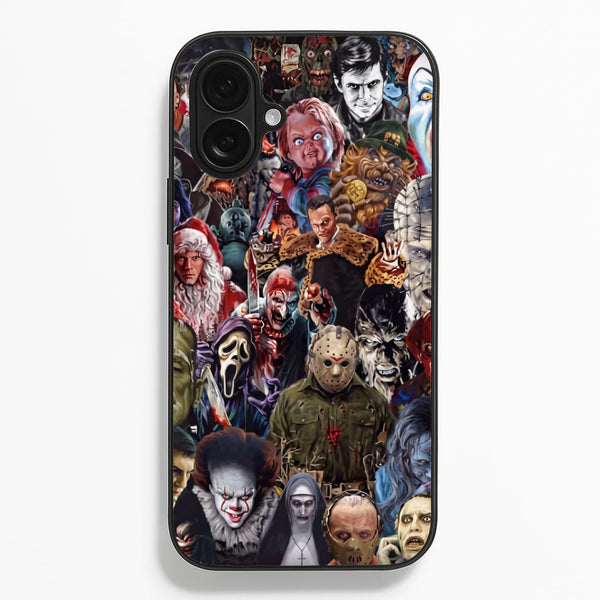 Collage of Horror Phone Case - iPhone 17 / Standard