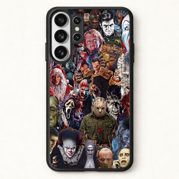 Collage of Horror Phone Case - Galaxy S26 Ultra / Standard
