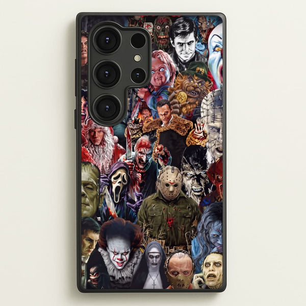Collage of Horror Phone Case - Galaxy S25 Ultra / Standard