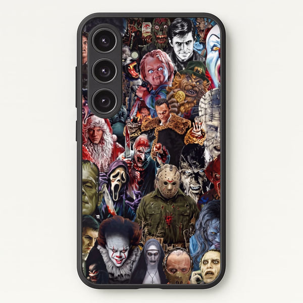 Collage of Horror Phone Case - Galaxy S24 Plus / Standard
