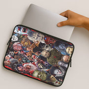 Collage of Horror Laptop Sleeve 2