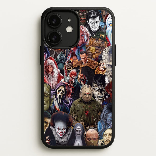 Collage of Horror Phone Case - iPhone 11 / Standard