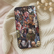 Collage of Horror Wallet Phone Case 5