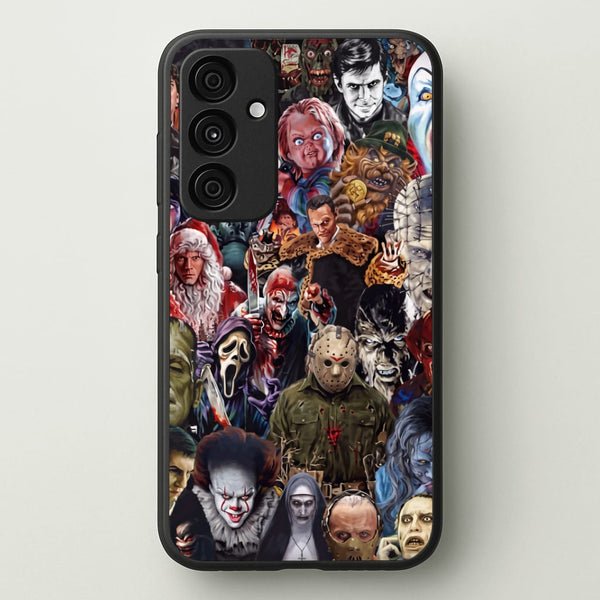 Collage of Horror Phone Case - Galaxy A55 / Standard