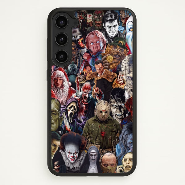 Collage of Horror Phone Case - Galaxy S23 Plus / Standard