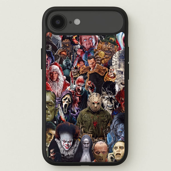 Collage of Horror Phone Case - iPhone 17 Air / Standard