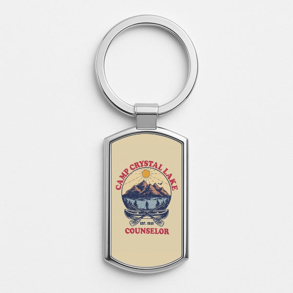 Silver Metal Keyring
