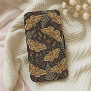 Moth And Moonlight Wallet Phone Case 5