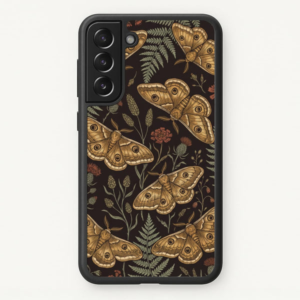 Moth And Moonlight Phone Case - Galaxy S22 Plus / Standard