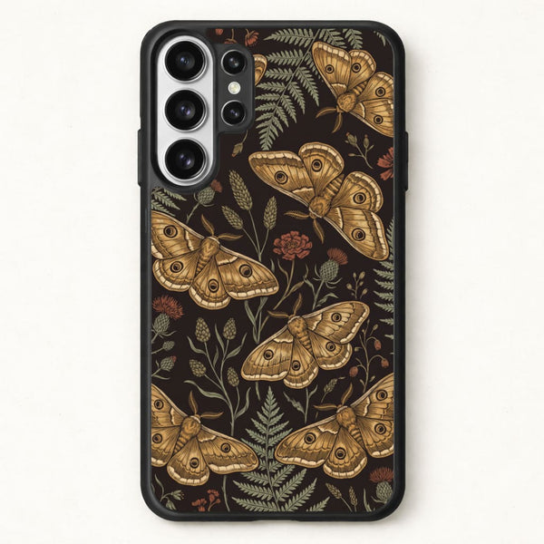 Moth And Moonlight Phone Case - Galaxy S26 Ultra / Standard