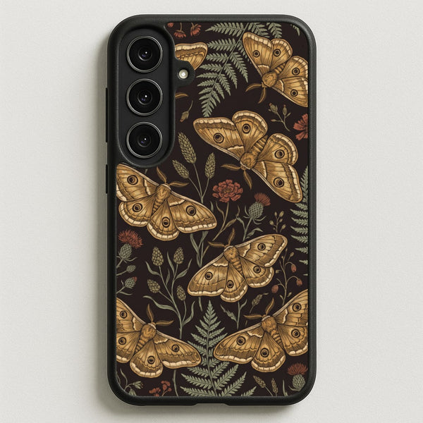 Moth And Moonlight Phone Case - Galaxy S25FE / Standard