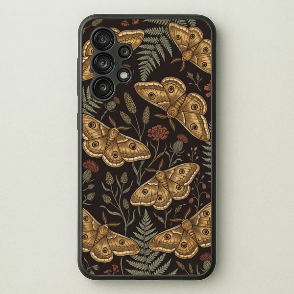 Moth And Moonlight Phone Case - Galaxy A13 / Standard