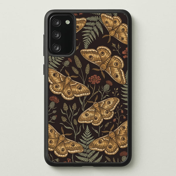 Moth And Moonlight Phone Case - Galaxy S20 / Standard