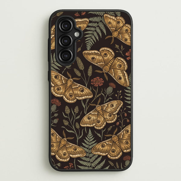 Moth And Moonlight Phone Case - Galaxy A14 / Standard