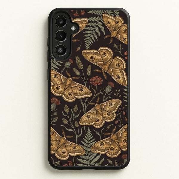 Moth And Moonlight Phone Case - Galaxy A36 / Standard