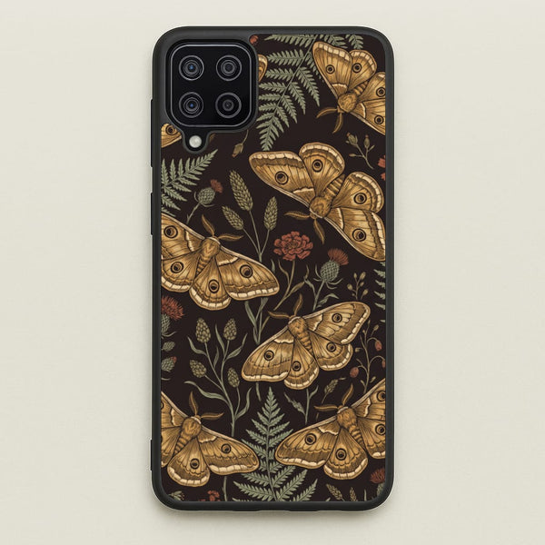 Moth And Moonlight Phone Case - Galaxy A12 / Standard