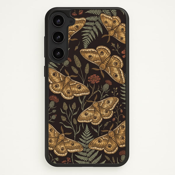 Moth And Moonlight Phone Case - Galaxy S23 Plus / Standard