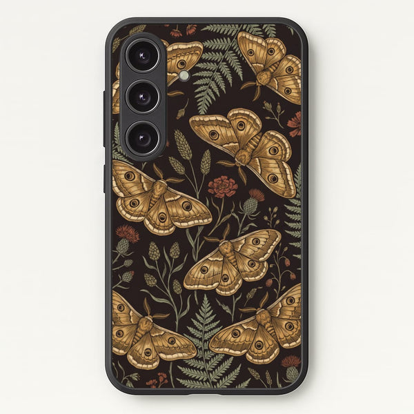 Moth And Moonlight Phone Case - Galaxy S24 Plus / Standard