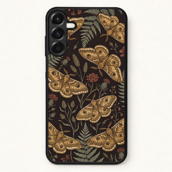 Moth And Moonlight Phone Case - Galaxy A17 / Standard