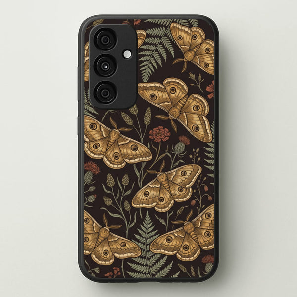 Moth And Moonlight Phone Case - Galaxy A35 / Standard