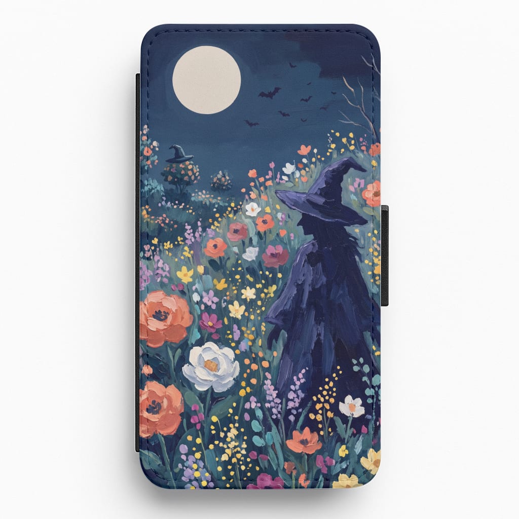 Moonlit Witch Wallet Phone Case