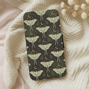 Moonlit Luna Moths Wallet Phone Case 5