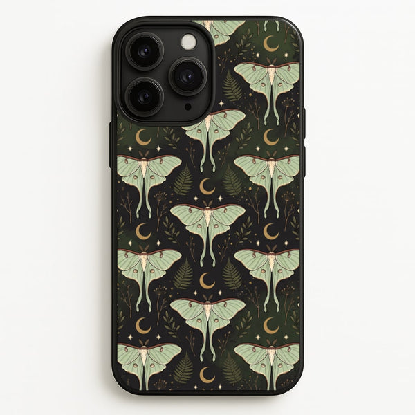 Moonlit Luna Moths Phone Case - iPhone 11 Pro Max / Standard