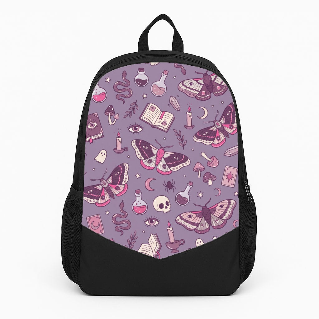 Purple Witchy Doodles Backpack