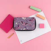 Purple Witchy Doodles Pencil Case 3