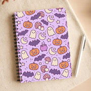 Lilac Witchy Doodles Notebook 3