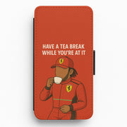 Hamilton's Tea Break Flip / Wallet Phone Case 1