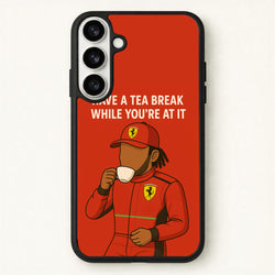 Hamilton's Tea Break Phone Case for Galaxy S26 Plus