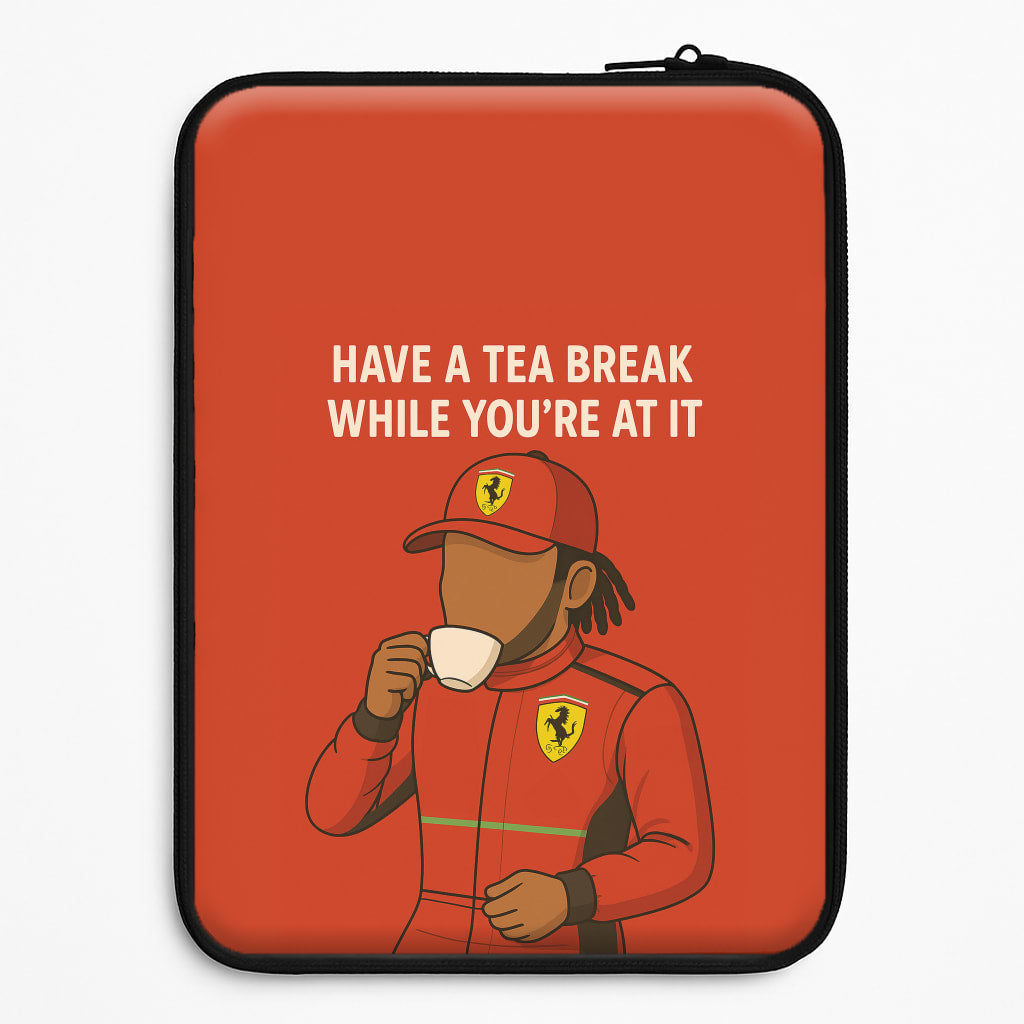 Hamilton's Tea Break Laptop Sleeve
