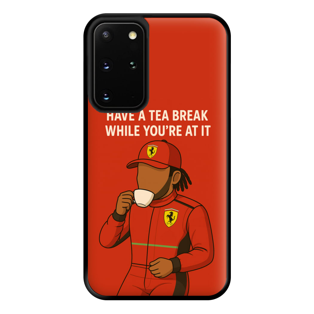 Hamilton's Tea Break Phone Case for Galaxy S20 Plus