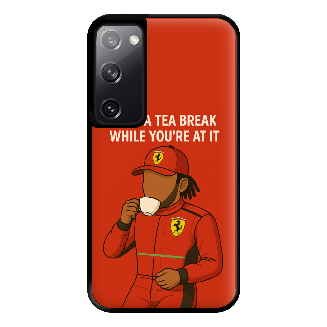 Hamilton's Tea Break Phone Case for Galaxy S20