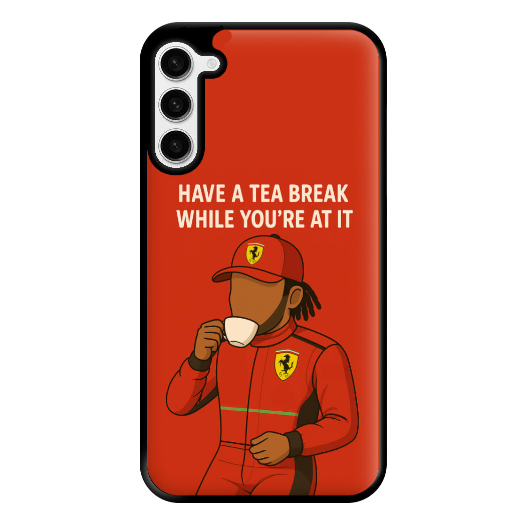 Hamilton's Tea Break Phone Case for Galaxy S23 Plus