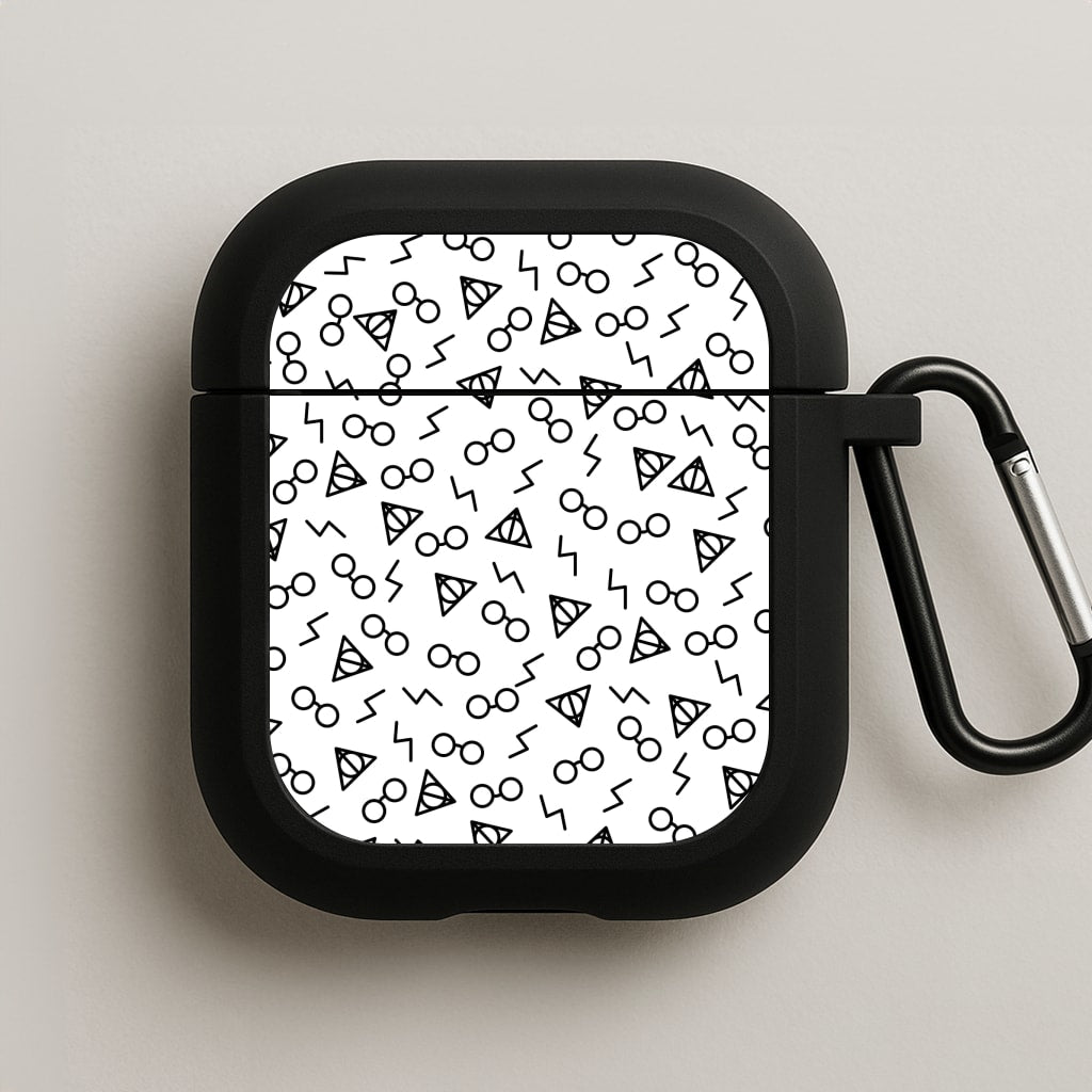 Potter Pattern AirPods Case