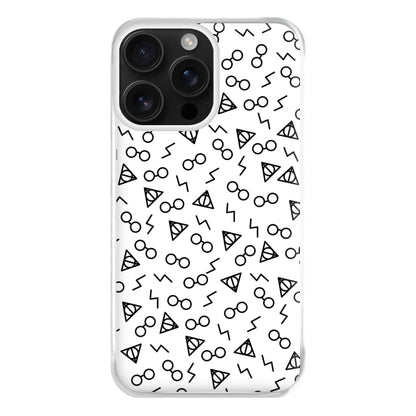 Potter Pattern Phone Case for iPhone 16 Pro Max