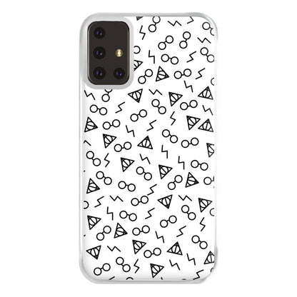 Potter Pattern Phone Case for Galaxy A71