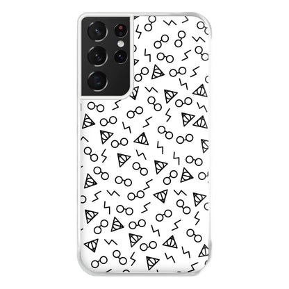 Potter Pattern Phone Case for Galaxy S21 Ultra