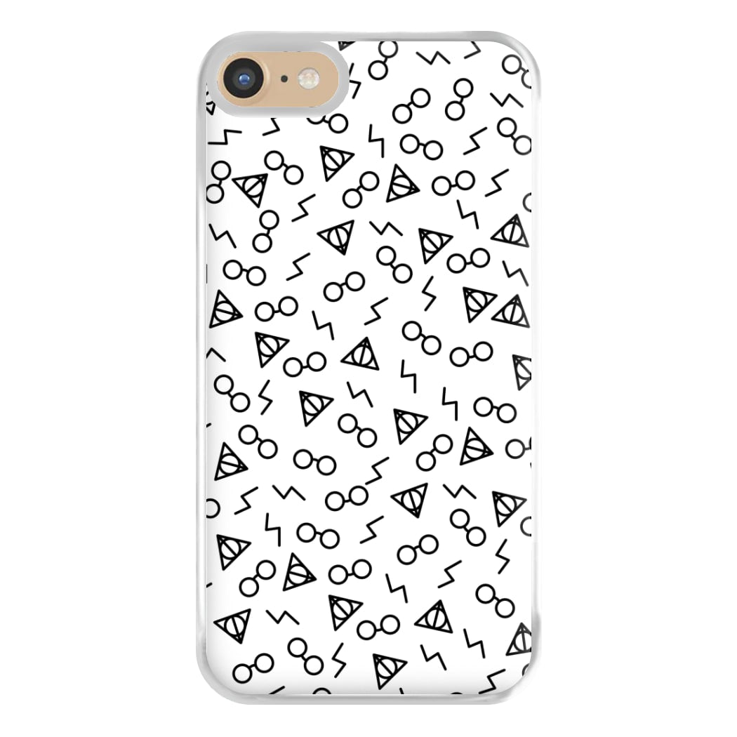 Potter Pattern Phone Case for iPhone 6 / 7 / 8 / SE