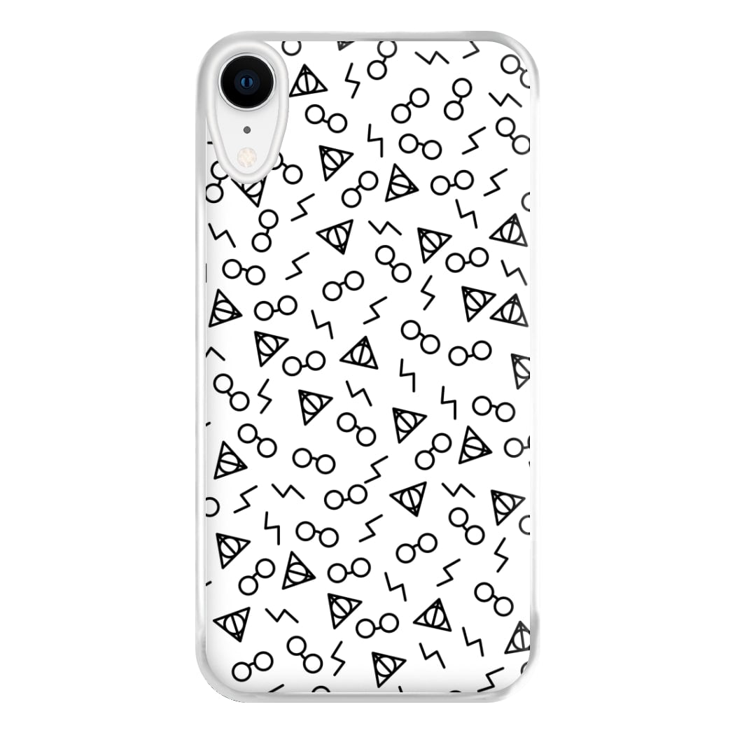 Potter Pattern Phone Case for iPhone XR