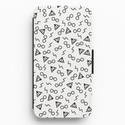 Potter Pattern Flip / Wallet Phone Case 1