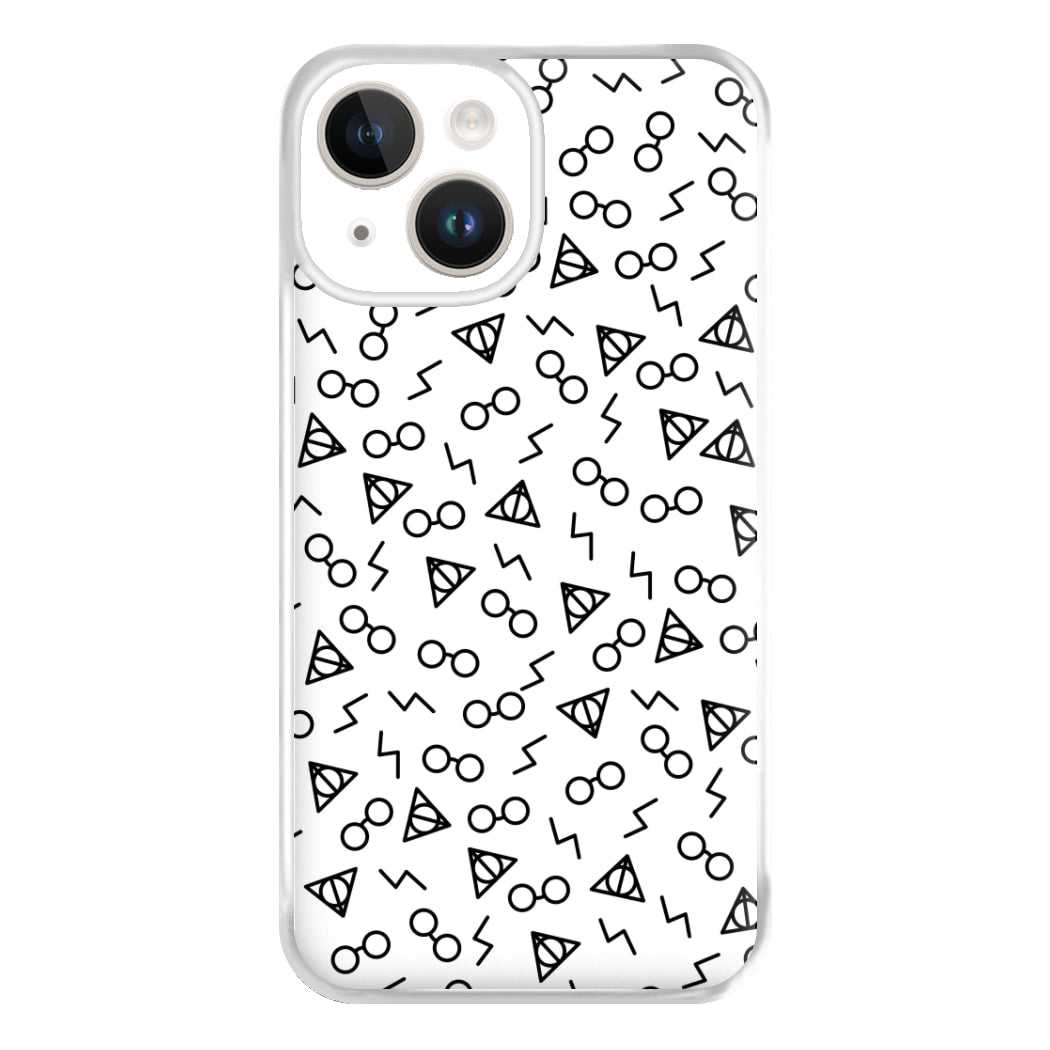 Potter Pattern Phone Case for iPhone 14