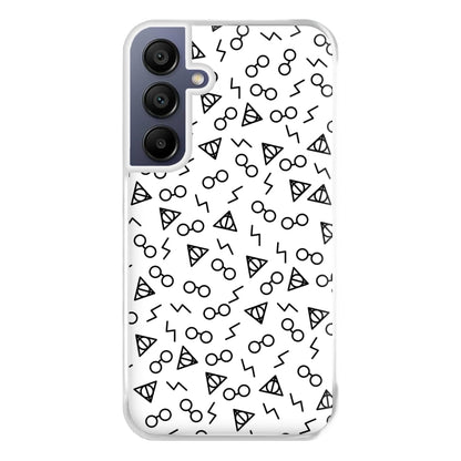 Potter Pattern Phone Case for Galaxy A16