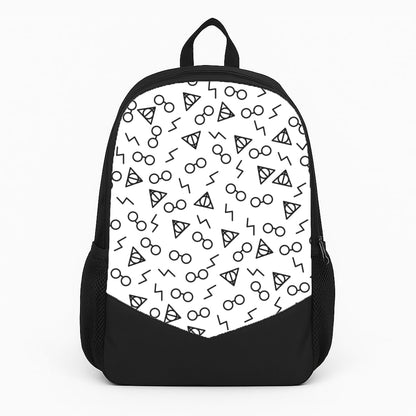 Potter Pattern Large Backpack